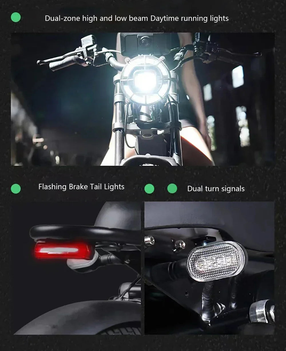 Electric bicycle 3000W Powerful dual motor 48V 60AH lithium battery e-bike adult Mountain Off road city commuting Electric Bike