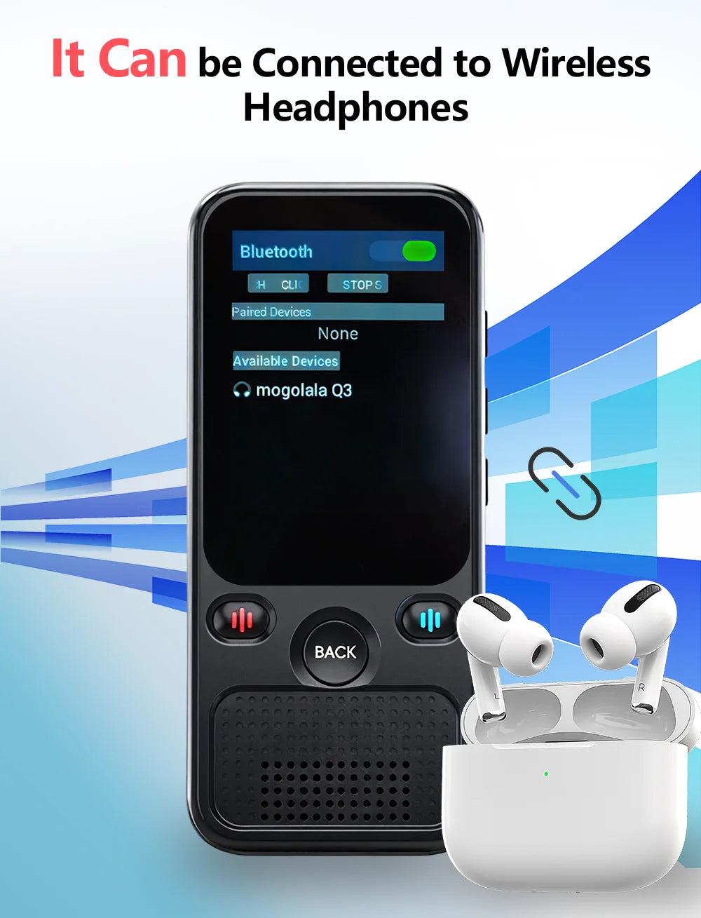 MSAI T20 160 Languages Translator with Camera Real-Time Voice Audio Photo Online Offline Translation Device Travel Assistant