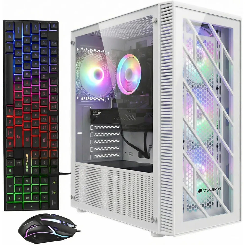 Gaming Desktop PC with GeForce GTX 1660 Super 6G Intel Core i7 16GB DDR4 1TB SSD WiFi 6 Windows 11 Home RGB Fans