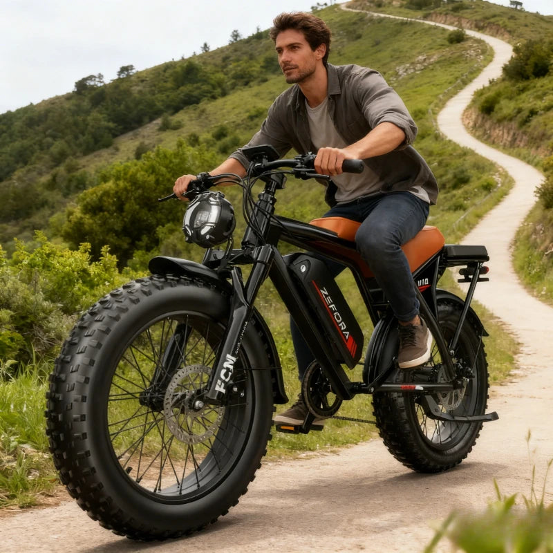 Thick Tire Electric Bike 20 26 Inch 1000w 2000w 30-50mph 30-60mile 48v Aluminum Alloy Factory Original,for Electric Bicycle