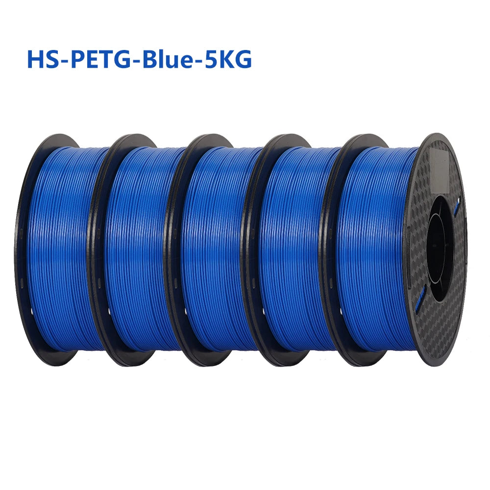 5/10KG Hyper PETG Filament, High Speed 3D Printer Filament,1kg/Spool (2.2lbs), 3D Printer Filament Good Toughness Non-Toxic