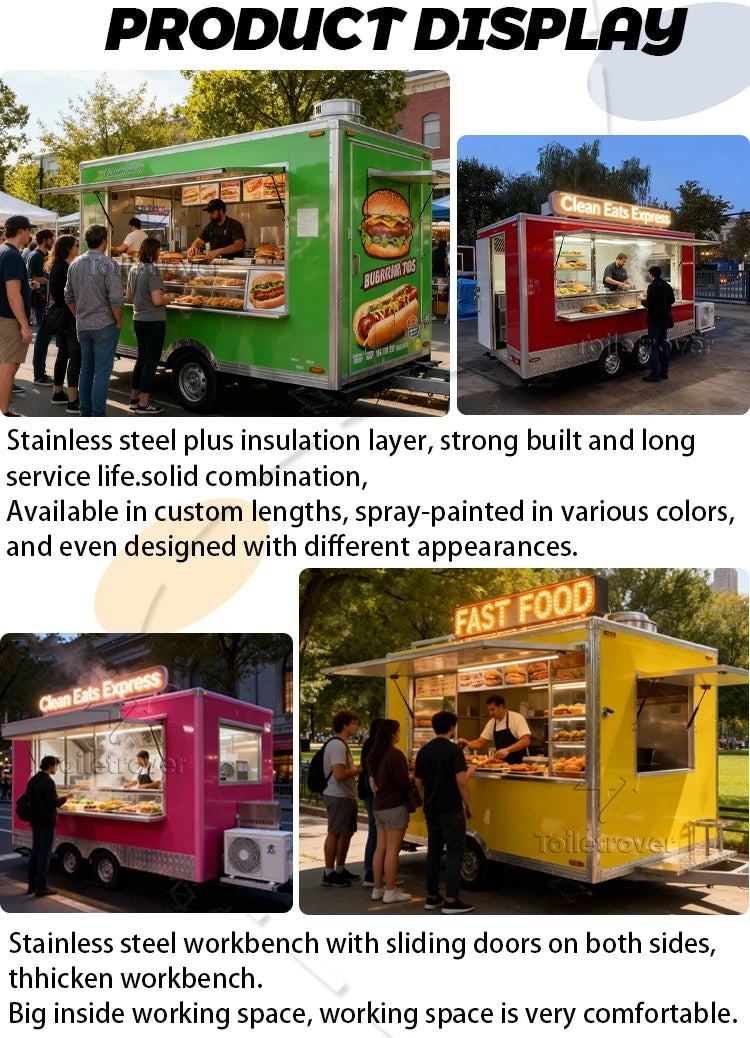Customize Vintage Horse Trailer Mobile Coffee Ice Cream Mobile Coffee Trailer Shop Mobile Bar Beer Mobile Food Trailer