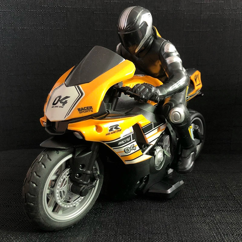 1/10  Electric Motorcycle RC Cars Scale High Speed Racing 4 Channels Remote Control Distance 35 Meters Off-Road Model