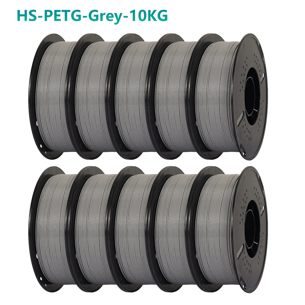 5/10KG Hyper PETG Filament, High Speed 3D Printer Filament,1kg/Spool (2.2lbs), 3D Printer Filament Good Toughness Non-Toxic