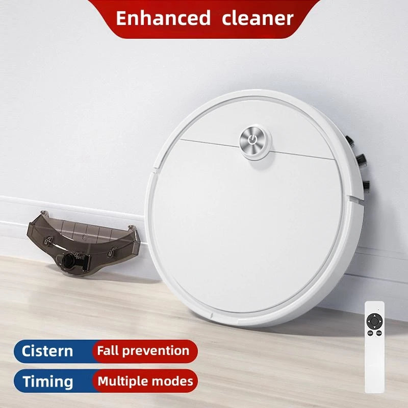 Powerful suction sweeping robot, suitable for hard floors/low plush carpets/pet hair sweeping robots, scheduled cleaning