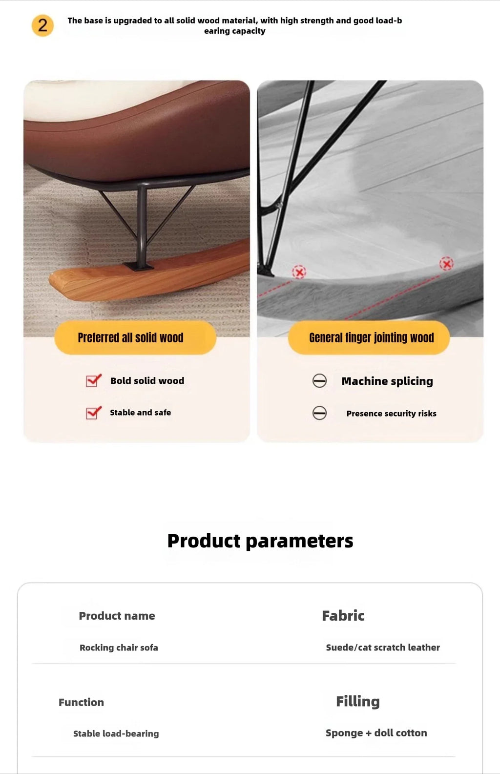 Lazy Sofa Rocking Chair Bedroom Lounge Chair Carefree Adult Living Room Single Balcony Leisure Rocking Chair Recliner Chairs