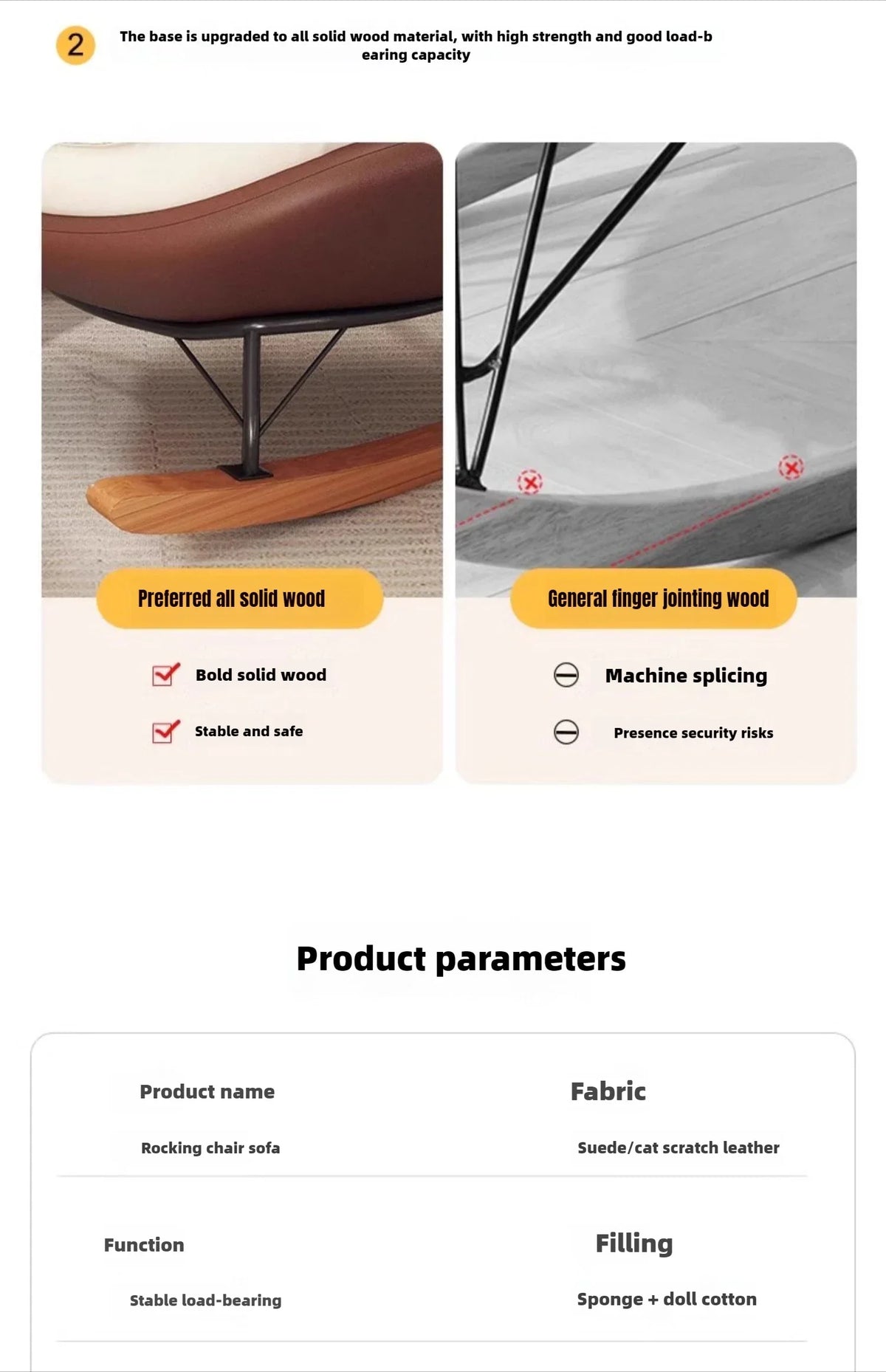 Lazy Sofa Rocking Chair Bedroom Lounge Chair Carefree Adult Living Room Single Balcony Leisure Rocking Chair Recliner Chairs