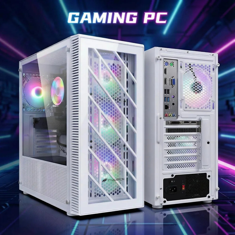 Gaming Desktop PC with GeForce GTX 1660 Super 6G Intel Core i7 16GB DDR4 1TB SSD WiFi 6 Windows 11 Home RGB Fans