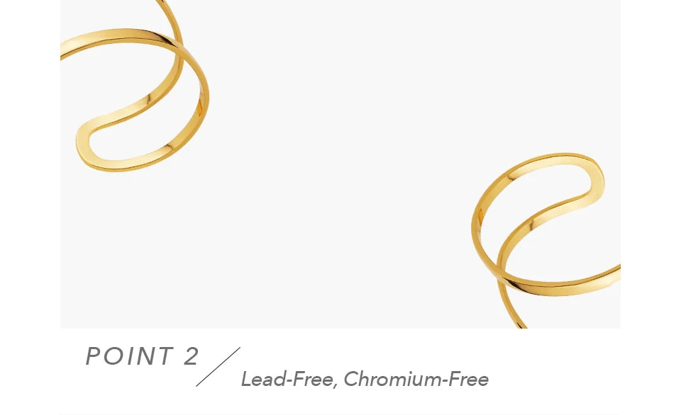 ENFASHION Pulseras Palm Bangle For Women Space Invader Fantasy  Gold Color Simple Delicate Bracelet Fashion Jewelry Gift B232331