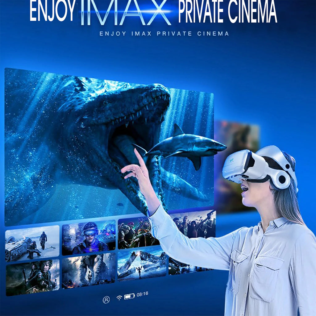 Shinecon VR Glasses Headset 3D Virtual Reality Device Helmet Viar Goggle Lenses For Smartphone Smart Cell Phone Realidade Viewer