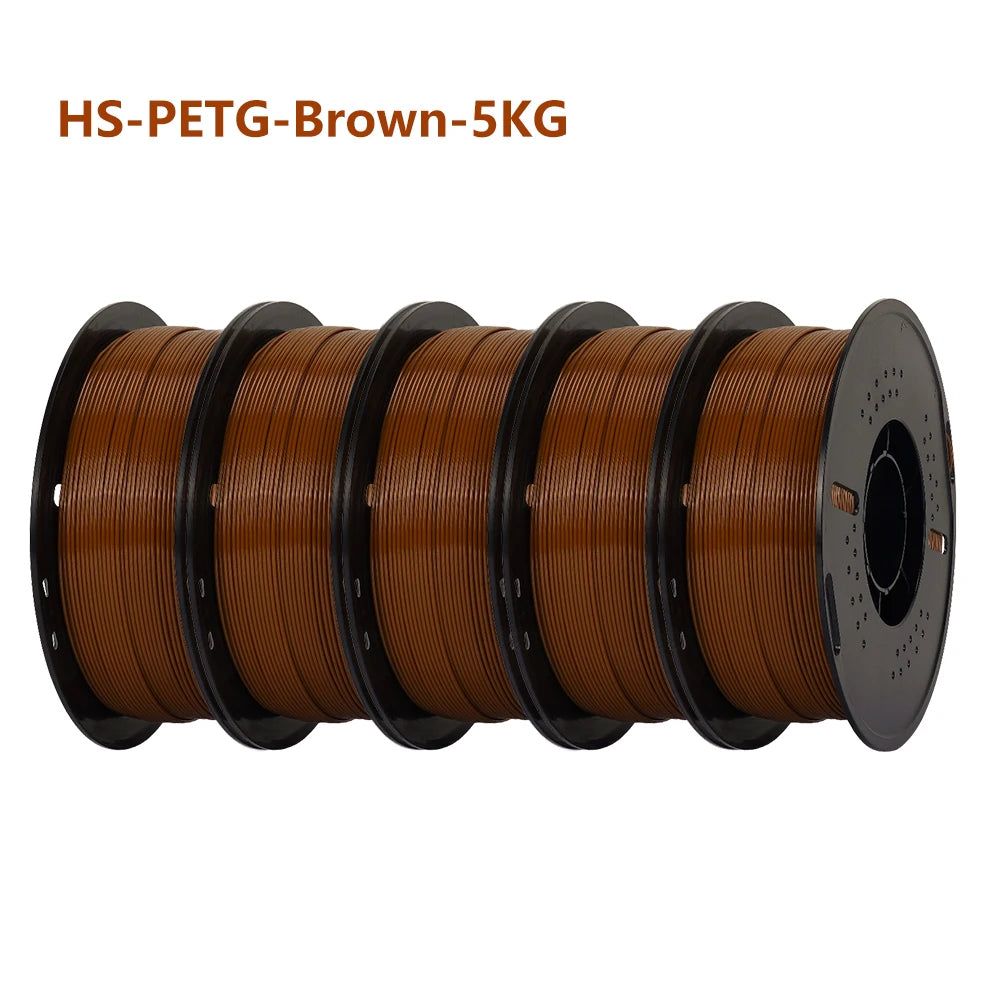 5/10KG Hyper PETG Filament, High Speed 3D Printer Filament,1kg/Spool (2.2lbs), 3D Printer Filament Good Toughness Non-Toxic