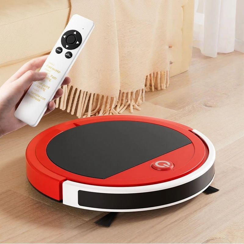 Powerful suction sweeping robot, suitable for hard floors/low plush carpets/pet hair sweeping robots, scheduled cleaning
