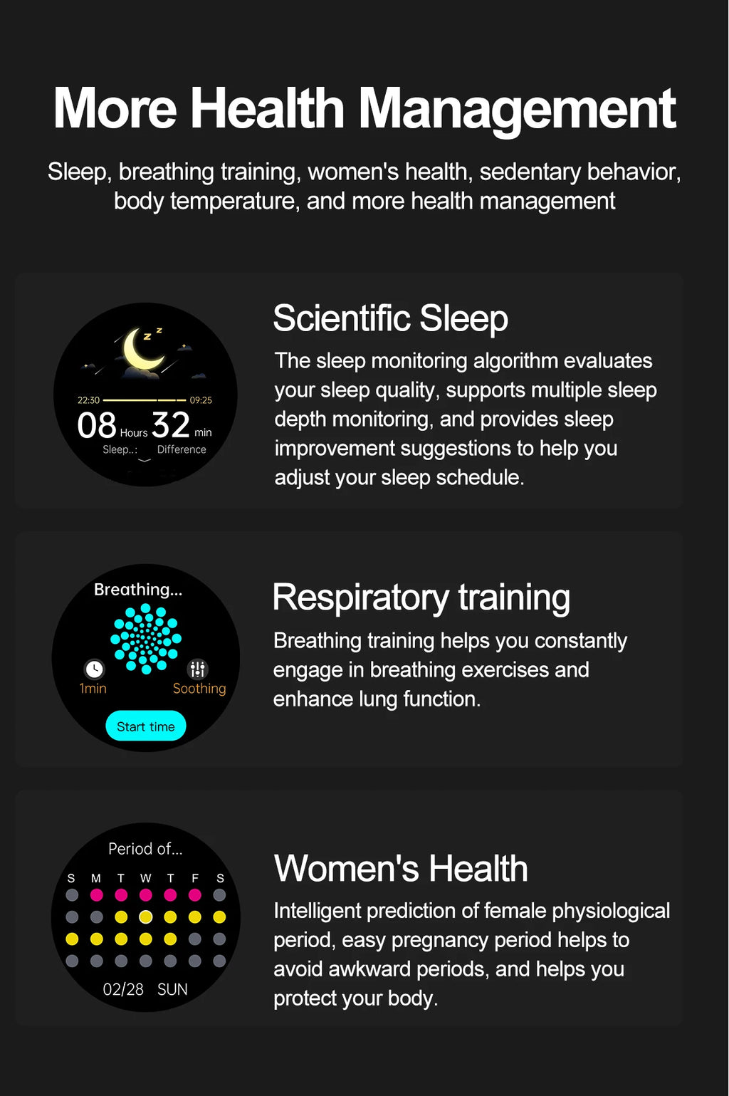 2026New Precise Laser Therapy Bracelet Health ECG+PPG Smart Watch Blood Pressure Blood Lipid Uric Acid BT HD Call SmartWatch Men