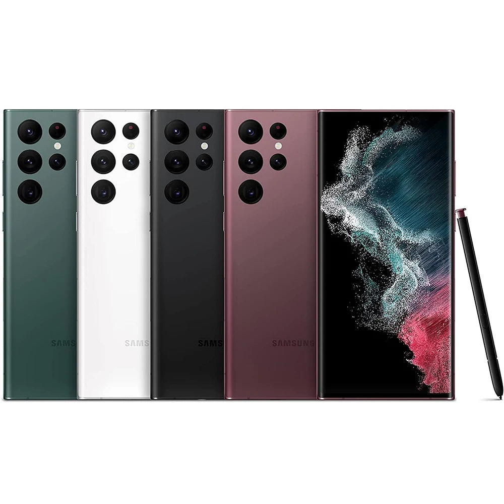 Samsung Galaxy S22 Ultra 5G Android Smartphone Refurbished 6.8-inch 108MP Phone Samsung S22U US Version 5000mAh Four-colorOption