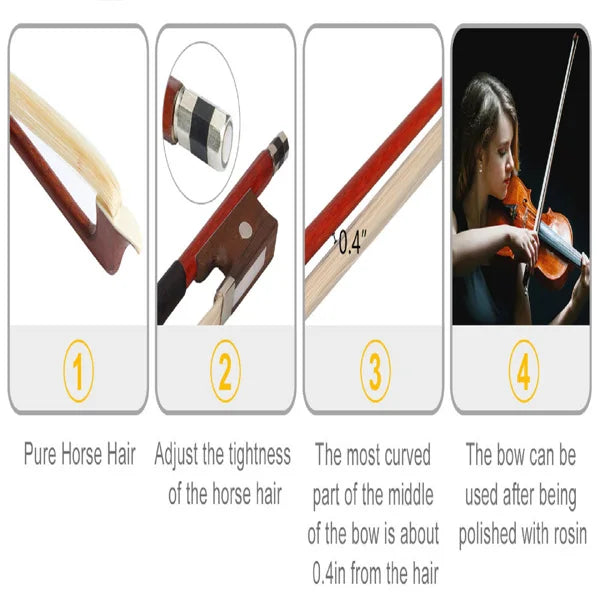 Full Size Matte Black 4/4 Spruce Panel Wooden Violin Set with Case Bow Rosin  4 Strings Shoulder Rest Turner Cleaning Cloth