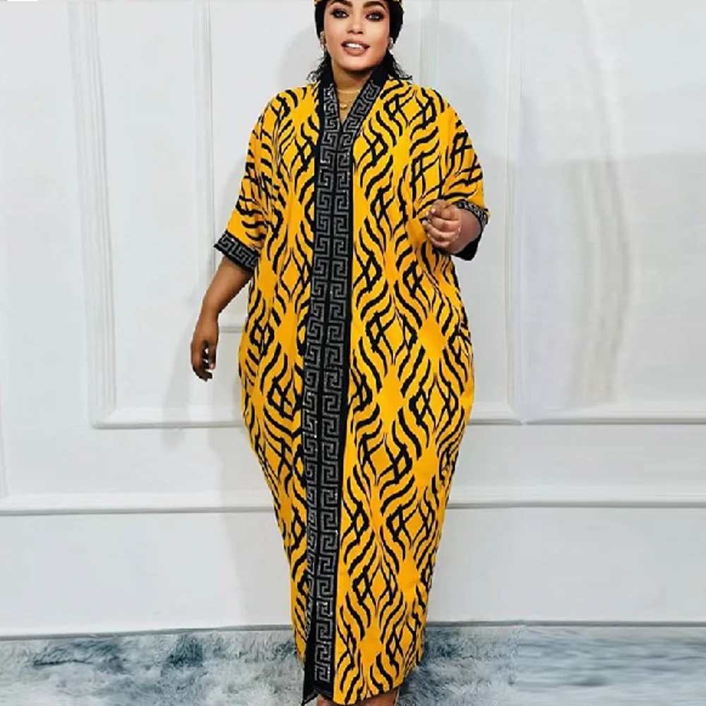 African Dresses For Women Vetement Femme Dashiki Abaya Maxi Dress Africa Clothes Dashiki Ankara Dresses 2026 Spring Autumn New