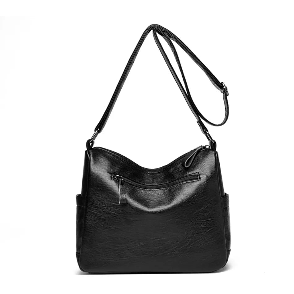 Luxury Crossbody Bags for Women New High Quality Soft Leather Handbags Purses Designer Casual Shoulder Messenger Bags Sac A Main