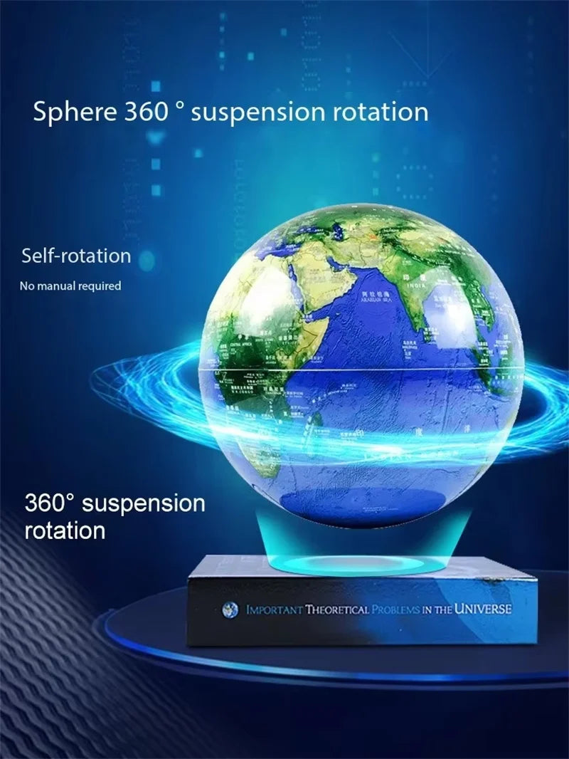 Magnetic Levitating World Globe Levitating Globe Creative Birthday Gifts for Kids Office Home Decoration