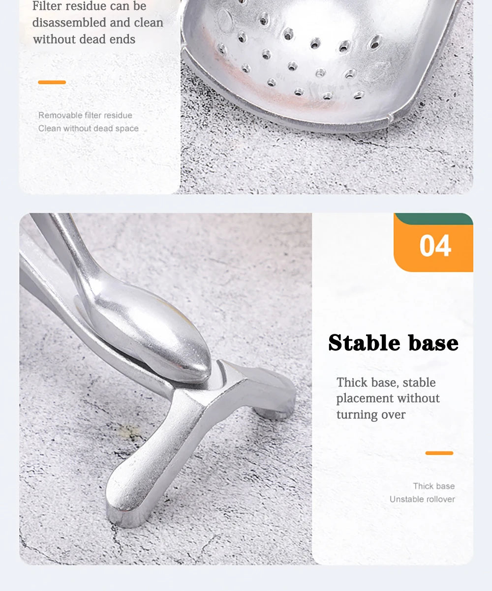 Manual Citrus Juicer Hand Orange Squeezer Lemon Fruit Juicer Press Machine Potato Masher and Ricer Manual Juicer