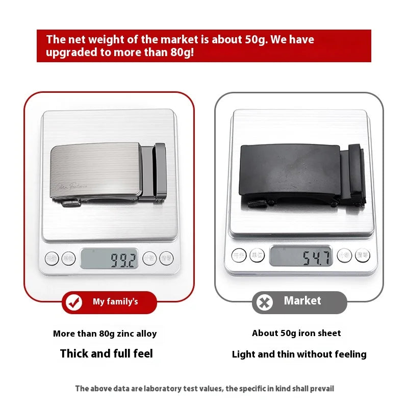 Fashion Designer Belt for Men High Quality Genuine Leather Men Belt Alloy Buckle Automatic Belt Business Belt Men