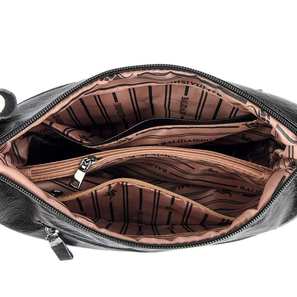 Luxury Crossbody Bags for Women New High Quality Soft Leather Handbags Purses Designer Casual Shoulder Messenger Bags Sac A Main