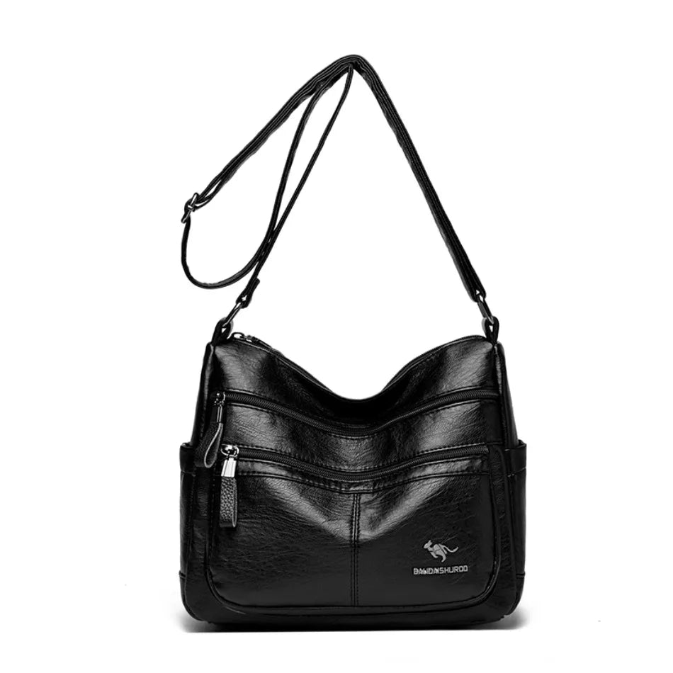 Luxury Crossbody Bags for Women New High Quality Soft Leather Handbags Purses Designer Casual Shoulder Messenger Bags Sac A Main