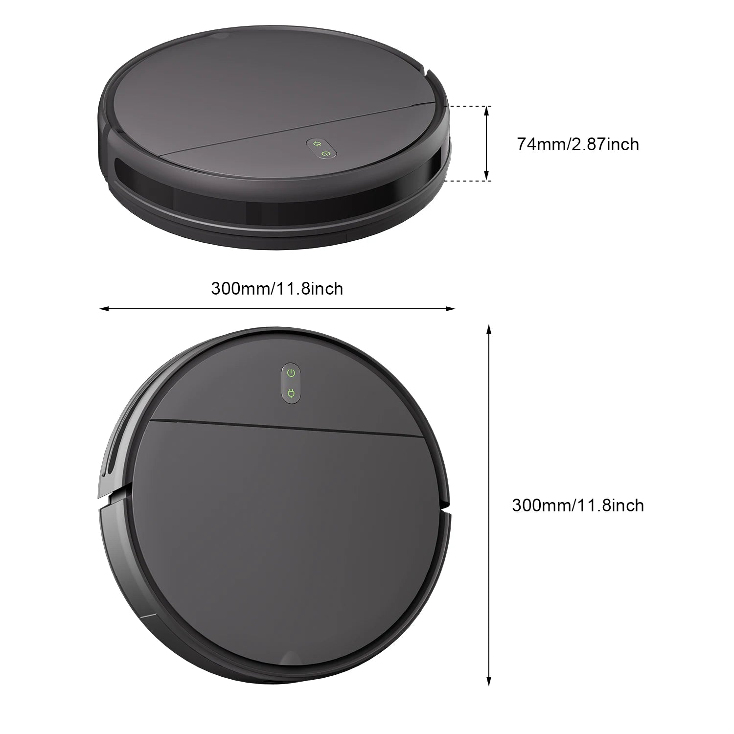 RAYFURN Robot Vacuum Cleaner 6000Pa Power Auto Charging App Control Water Tank Wet Mopping Robot Vacuum Cleaner Electric Sweeper