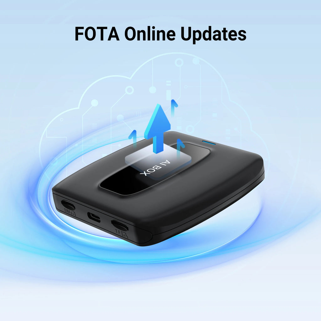 2025 CarPlay Ai Box Wireless Android Auto Car Play Adapter Smart Car TV Accessories for Net flix UtubeQualcomm Snapdragon 6125