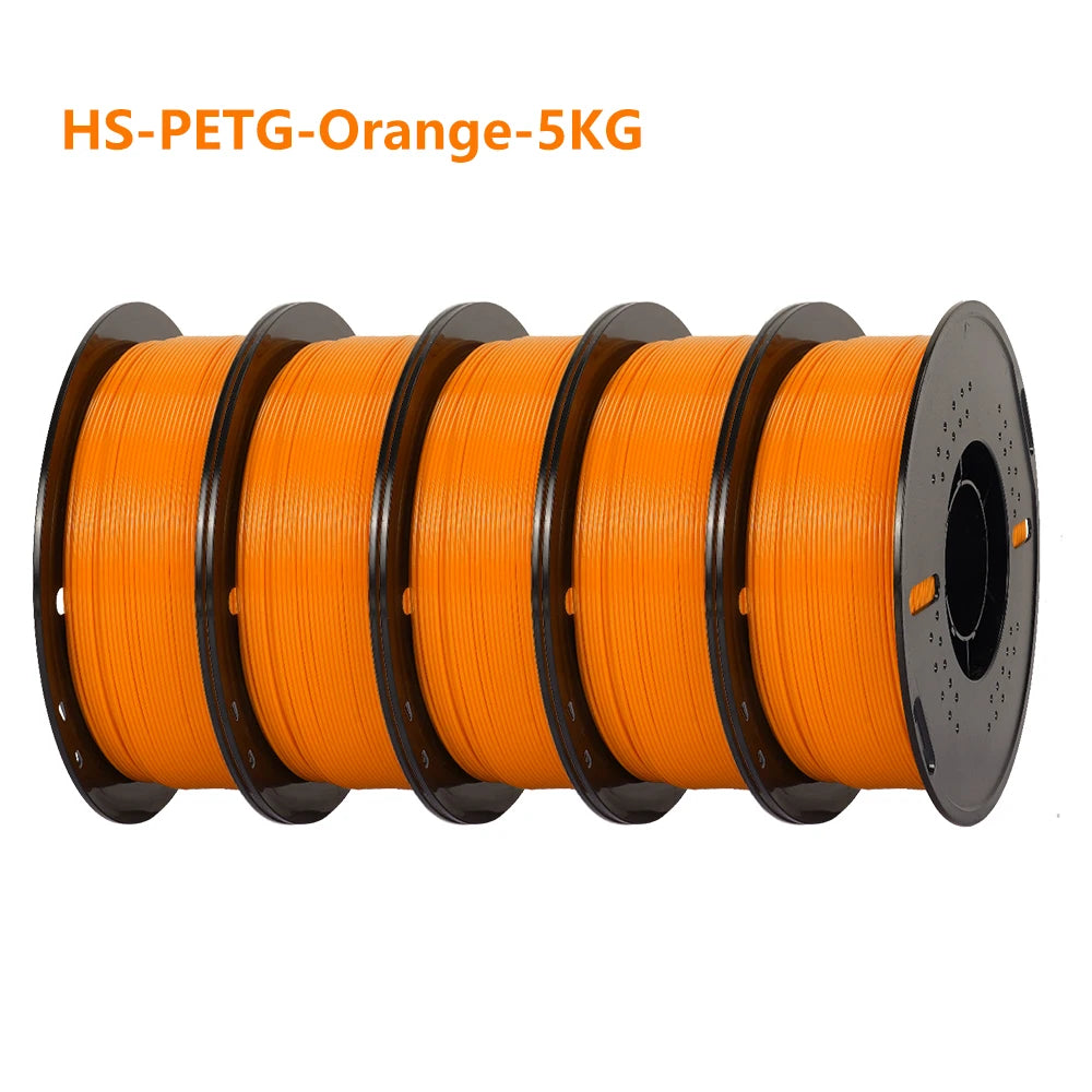 5/10KG Hyper PETG Filament, High Speed 3D Printer Filament,1kg/Spool (2.2lbs), 3D Printer Filament Good Toughness Non-Toxic
