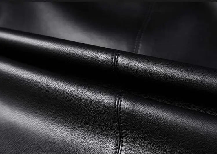 Men's Leather Jacket Man Real Leather Coat Male Leather Clothing Fashion Leather Jacket Genuine Leather Motorcycle Jacket