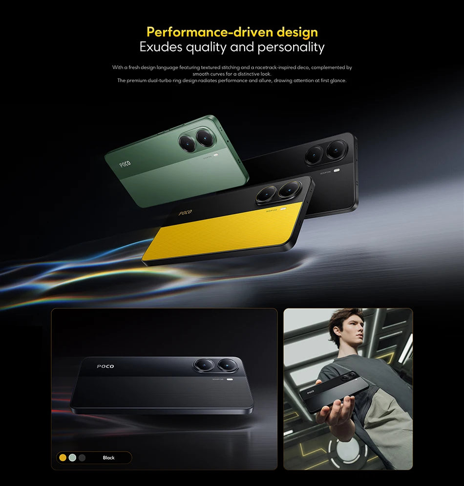 POCO X7 Pro Global Version Mobile Phone 6000mAh Battery 90W HyperCharge Dimensity 8400-Ultra 120Hz 1.5K display IP68 NFC