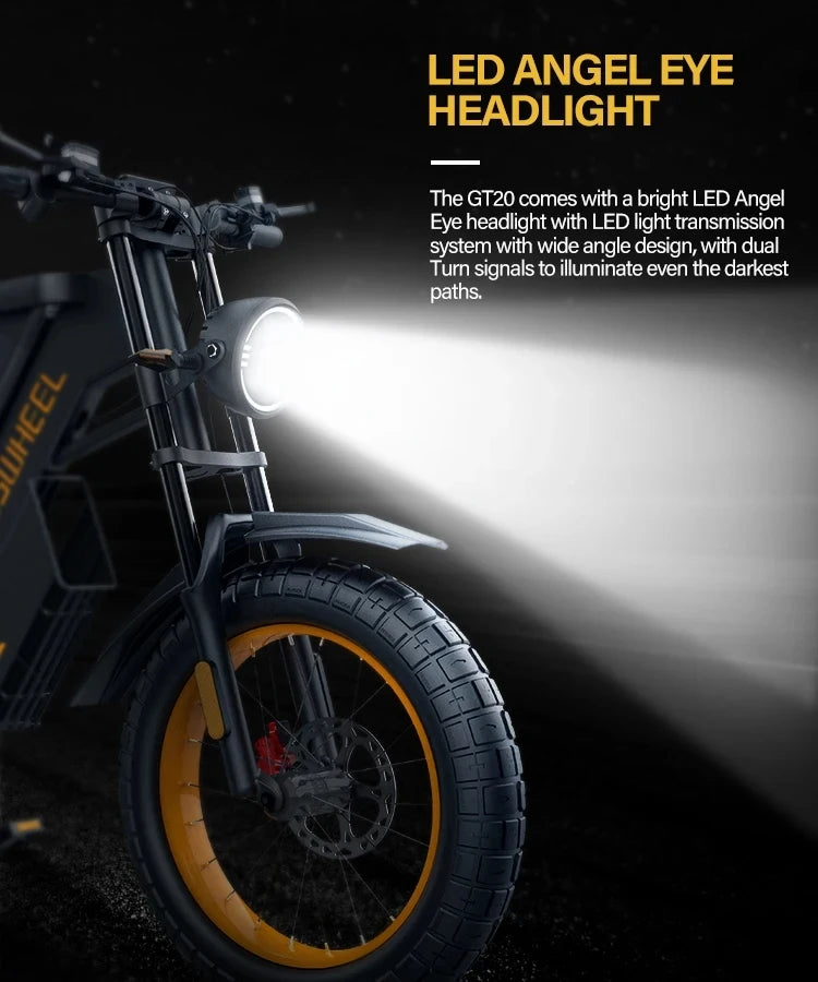 Coswheel Electric bike Dual Motor GT20 Pro/GT20 3000W 48V 40AH Mountain bikes Electric Off Road Bike Fat Tires Motorcycle Ebike