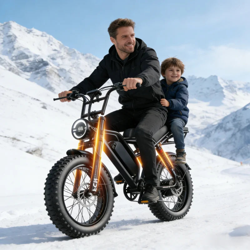 Thick Tire Electric Bike 20 26 Inch 1000w 2000w 30-50mph 30-60mile 48v Aluminum Alloy Factory Original,for Electric Bicycle