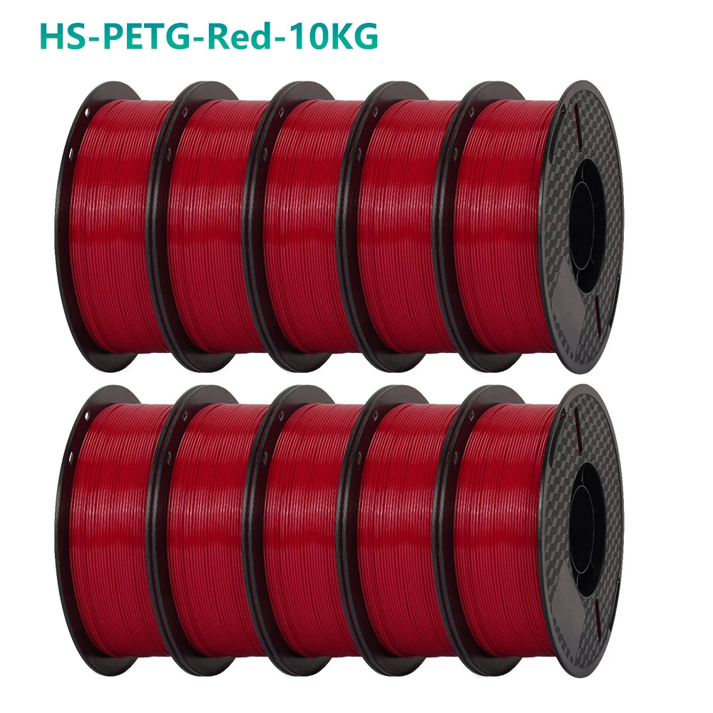 5/10KG Hyper PETG Filament, High Speed 3D Printer Filament,1kg/Spool (2.2lbs), 3D Printer Filament Good Toughness Non-Toxic