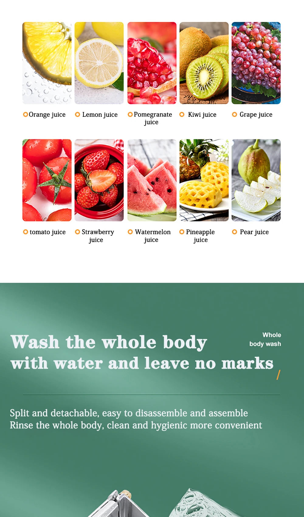 Manual Citrus Juicer Hand Orange Squeezer Lemon Fruit Juicer Press Machine Potato Masher and Ricer Manual Juicer