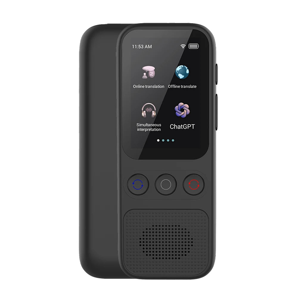 Language Translator Device Portable Translator 148 Languages Real-time Recording Translation WIFI Ai ChatGPT Translate Machine