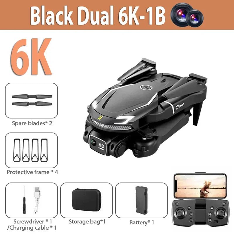 Original V88 Drone 8K 5G GPS Professional HD Aerial Photography Remote Control Aircraft HD Dual Camera Quadcopter Toy UAV