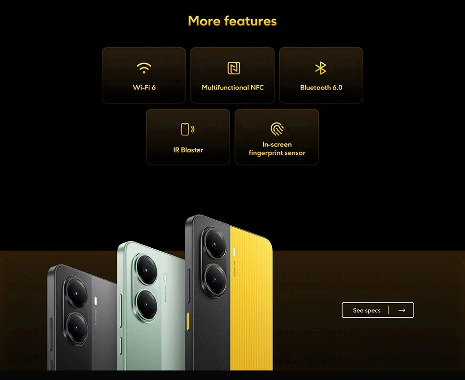 POCO X7 Pro Global Version Mobile Phone 6000mAh Battery 90W HyperCharge Dimensity 8400-Ultra 120Hz 1.5K display IP68 NFC