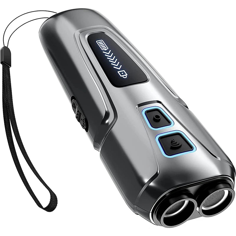 Anti-bark Ultrasonic Dog Repeller Electric Shocker Training Behavior Aids Dog Repeller Anti-Noise Portable Pet Trainer Supplies