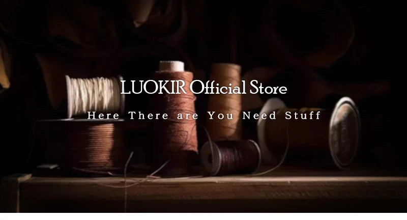 LUOKIR New Women's Genuine Leather Shoulder Bag Fashionable Retro HOBO Bag First Layer Cowhide Crossbody Bag Underarm Bag