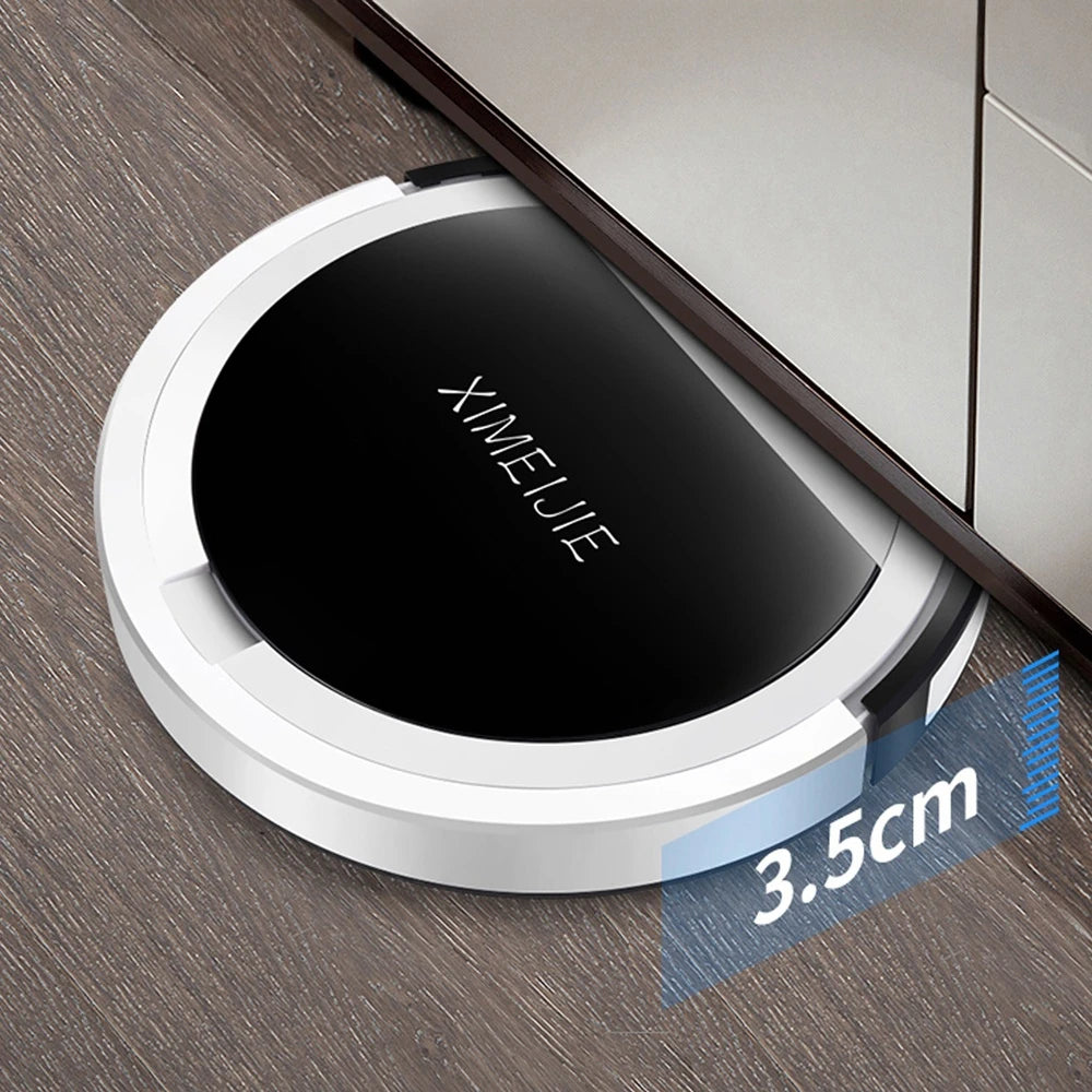 Powerful suction sweeping robot, suitable for hard floors/low plush carpets/pet hair sweeping robots, scheduled cleaning