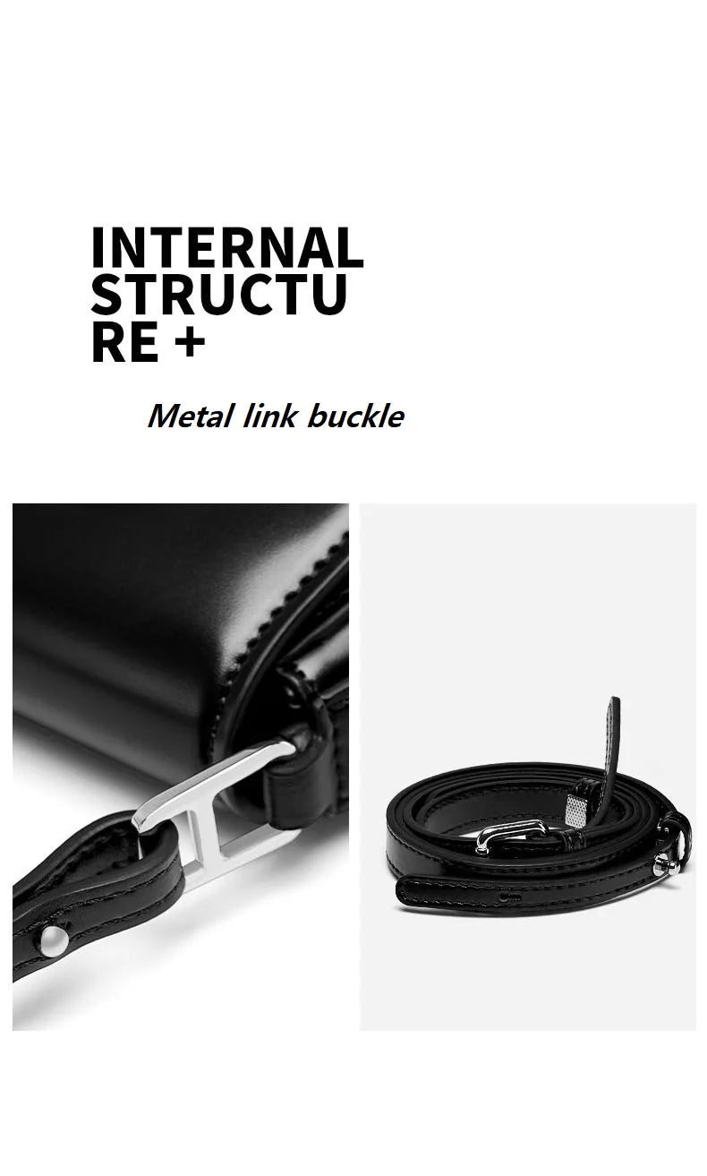 100% Genuine Leather Women Shoulder Bag Korean style Ladies Luxury Cow Leather Crosssbody armpit Bag handbag For Street Shopping