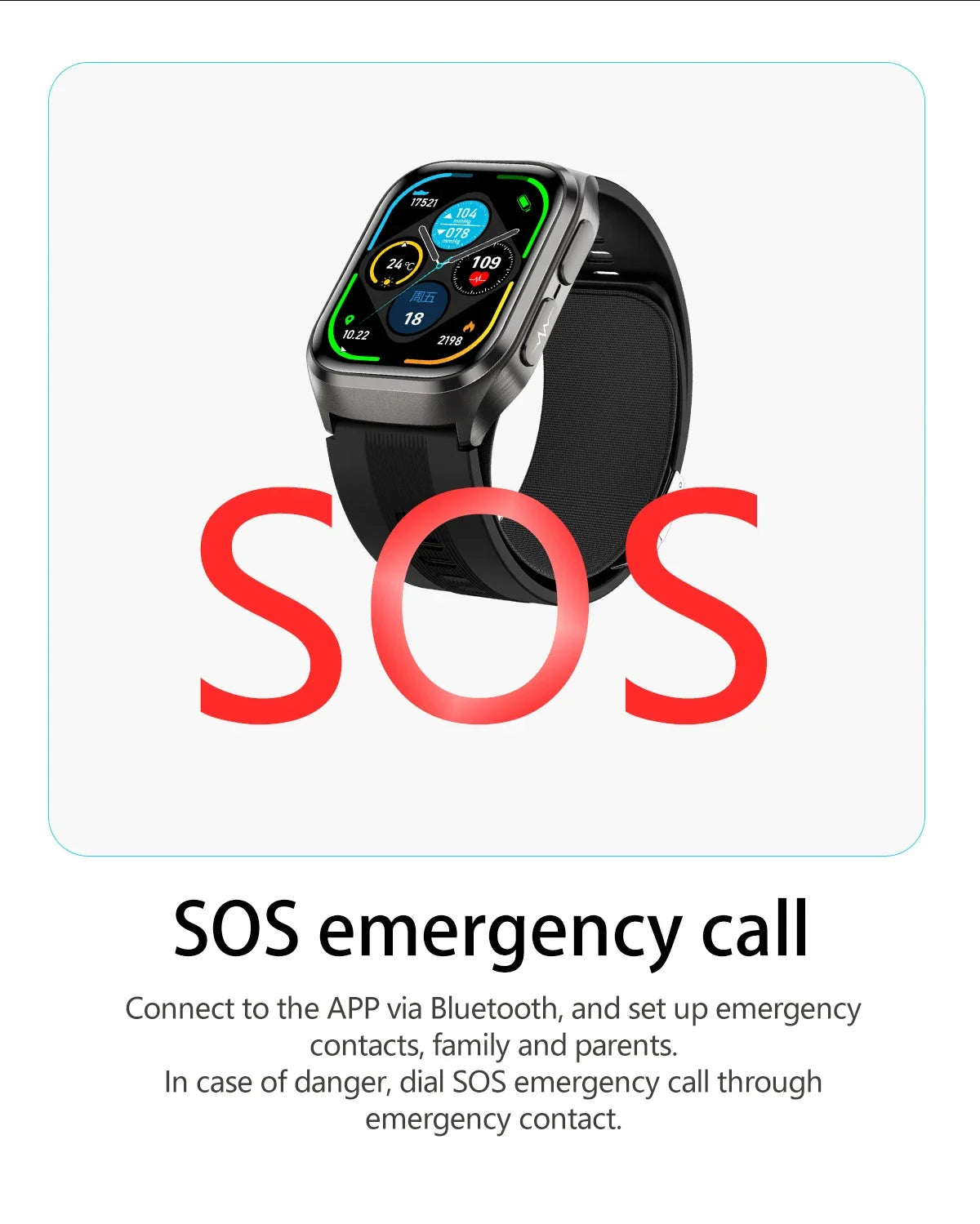 New ECG+PPG Nursing Grade Air Bag Smart Watch Men's Blood Fat Blood Pressure Voice Broadcast Health Smart Bracelet For Woman NFC