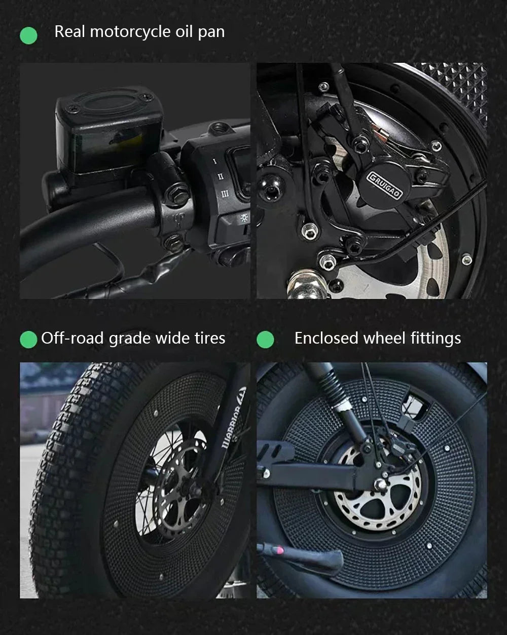 Electric bicycle 3000W Powerful dual motor 48V 60AH lithium battery e-bike adult Mountain Off road city commuting Electric Bike