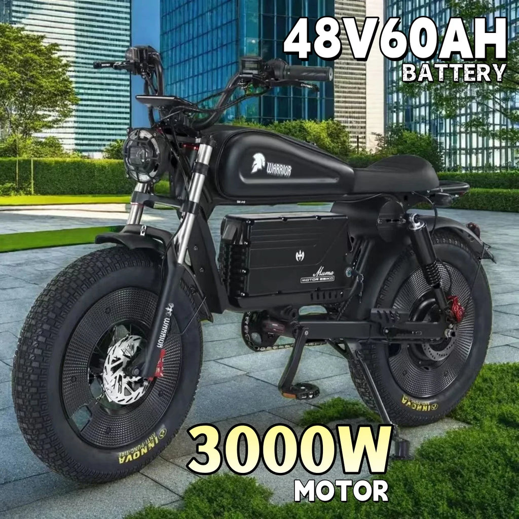Electric bicycle 3000W Powerful dual motor 48V 60AH lithium battery e-bike adult Mountain Off road city commuting Electric Bike