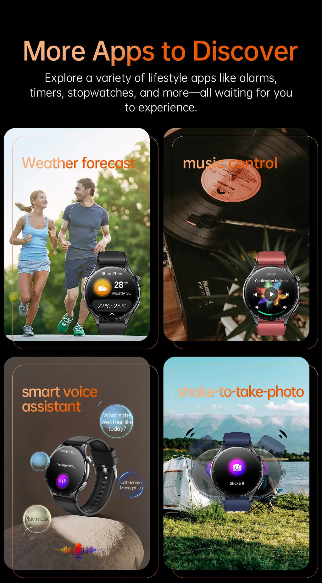 2025New Health Monitoring Uric Acid Blood Pressure Blood oxygen Body Analysis Smart Watch ECG+PPG Clock Smartwatches Men For IOS
