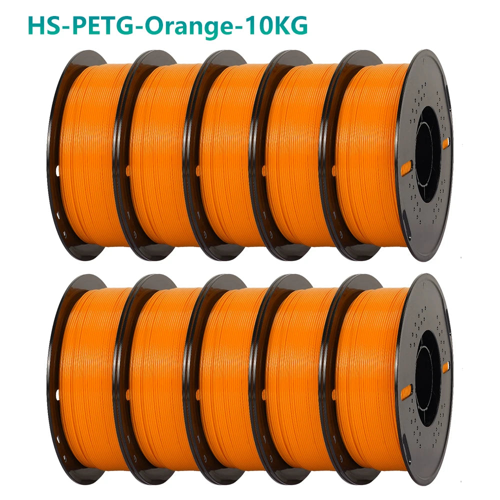5/10KG Hyper PETG Filament, High Speed 3D Printer Filament,1kg/Spool (2.2lbs), 3D Printer Filament Good Toughness Non-Toxic