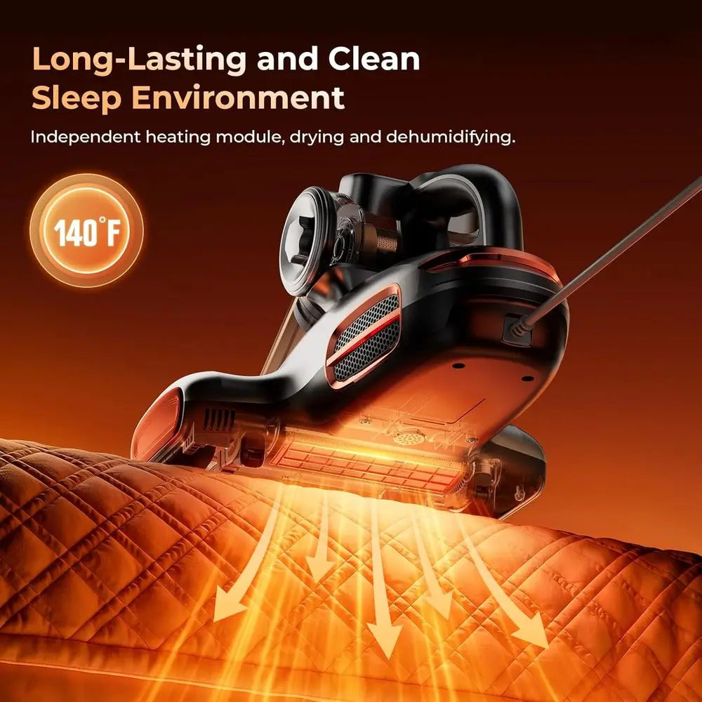 Powerful 700W Handheld Vacuum Cleaner with UV-C Light, 15Kpa Suction, Smart Dust Sensor, and HEPA Filter - Corded
