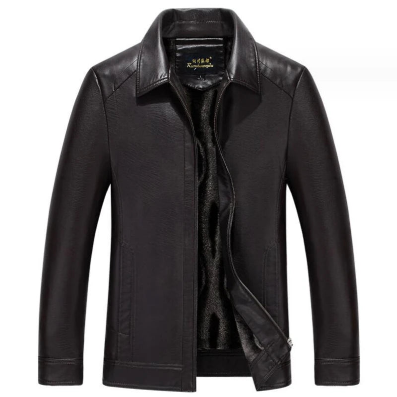 Men's Leather Jacket Man Real Leather Coat Male Leather Clothing Fashion Leather Jacket Genuine Leather Motorcycle Jacket