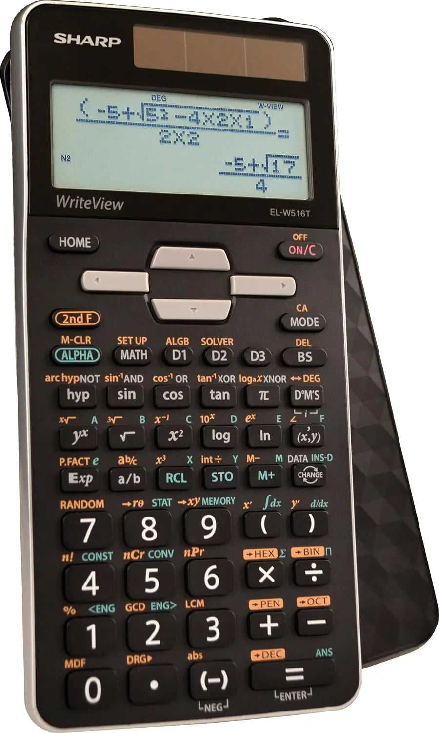Advanced Scientific Calculator with 4-Line Display, 640 Functions & Solar Power for Students & Professionals